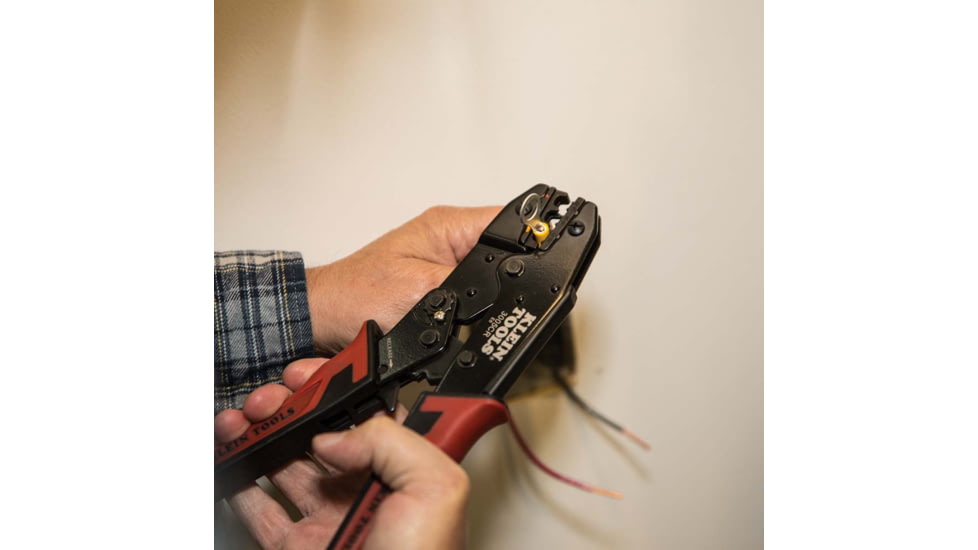 Klein Tools Full Cycle Ratcheting Crimper - 10-22 AWG, 3005CR