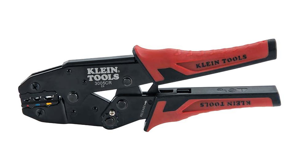 Klein Tools Full Cycle Ratcheting Crimper - 10-22 AWG, 3005CR