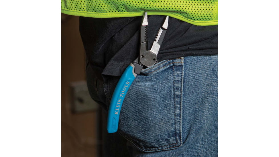 Klein Tools Heavy-Duty Shear Cut Wire Stripper 8-20AWG Klein-Kurve, K12035