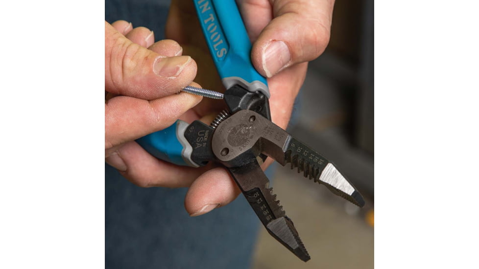 Klein Tools Heavy-Duty Shear Cut Wire Stripper 8-20AWG Klein-Kurve, K12035