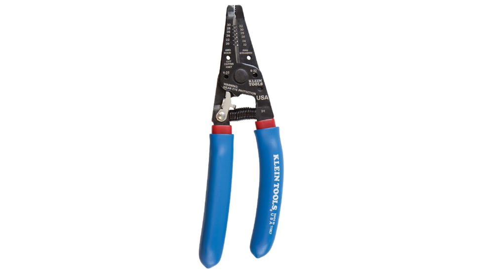 Klein Tools Kurve Wire Stripper/Cutter Solid 20-30 AWG &amp; Stranded 22-32 AWG Wire Klein, 11057