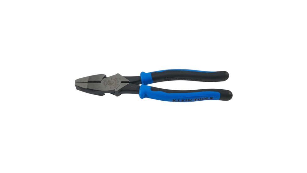 Klein Tools Linemans Pliers, Journeyman Handle, 9In, Light Blue/Black, J2000-9NE