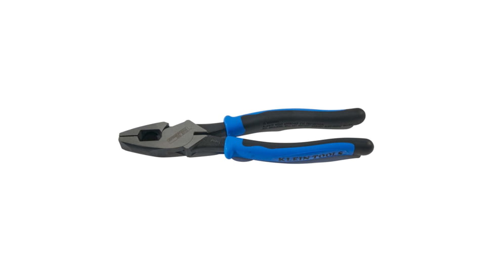 Klein Tools Linemans Pliers, Journeyman Handle, 9In, Light Blue/Black, J2000-9NE