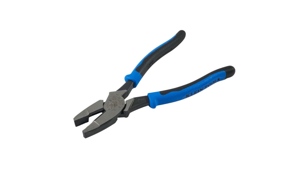 Klein Tools Linemans Pliers, Journeyman Handle, 9In, Light Blue/Black, J2000-9NE