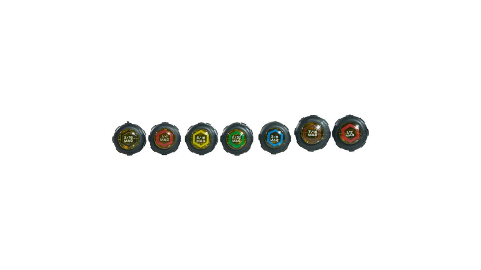 Klein Tools Magnetic Nut Driver Set, 3In Shaft, 7Piece, Black/Yellow, 631M