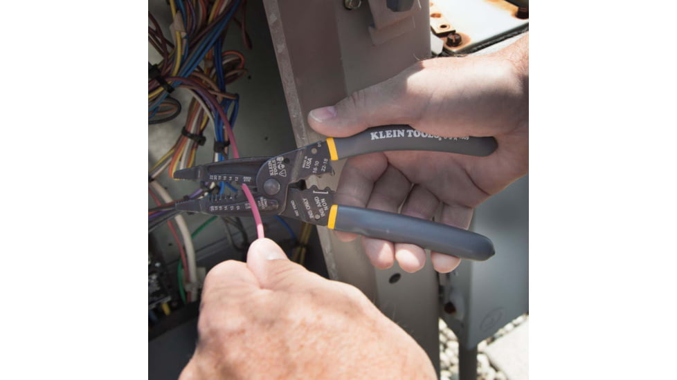 Klein Tools Nose Wire Stripper/Crimper Long, 1009