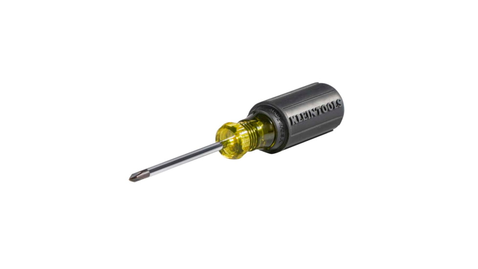 Klein Tools Phillips and Square Screwdriver Set, Slotted, 5Piece, Black/Yellow, 85445