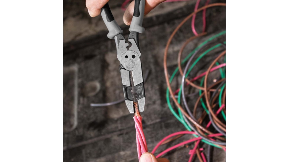 Klein Tools Pliers w/Crimper Hybrid, J215-8CR