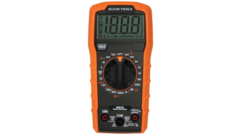 Klein Tools Premium Electrical Test Kit, Orange/Black, 69355