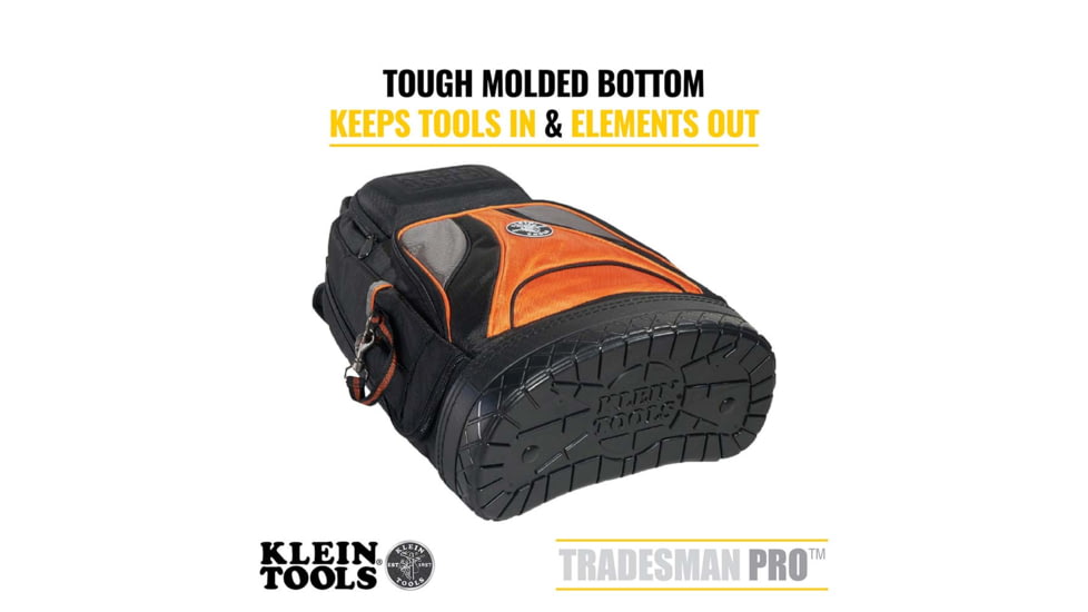 Klein Tools Pro Organizer Backpack Tradesman, 55421BP-14
