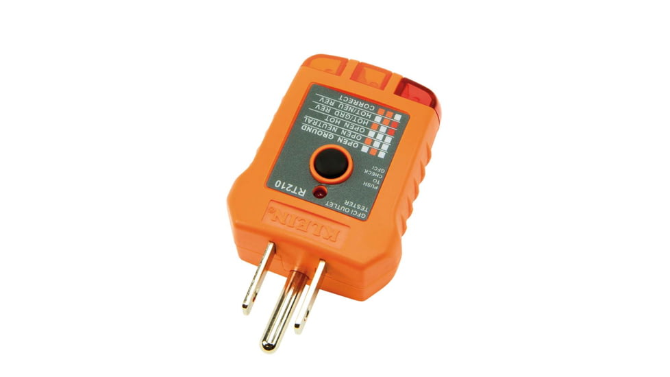 Klein Tools Receptacle Tester GFCI, RT210