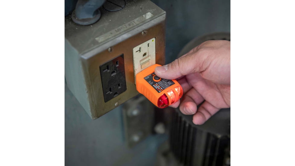 Klein Tools Receptacle Tester GFCI, RT210
