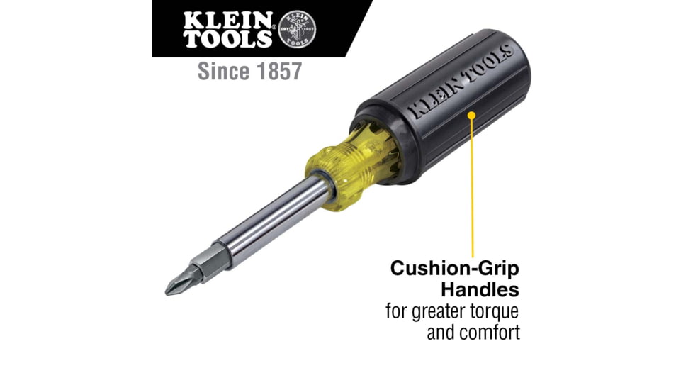 Klein Tools Screwdriver/Nut Driver 11-in-1, 32500