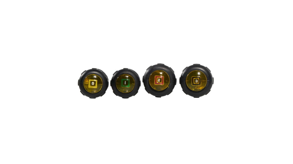 Klein Tools Square Reces Screwdriver Set, 4Piece, Black/Yellow, 85664