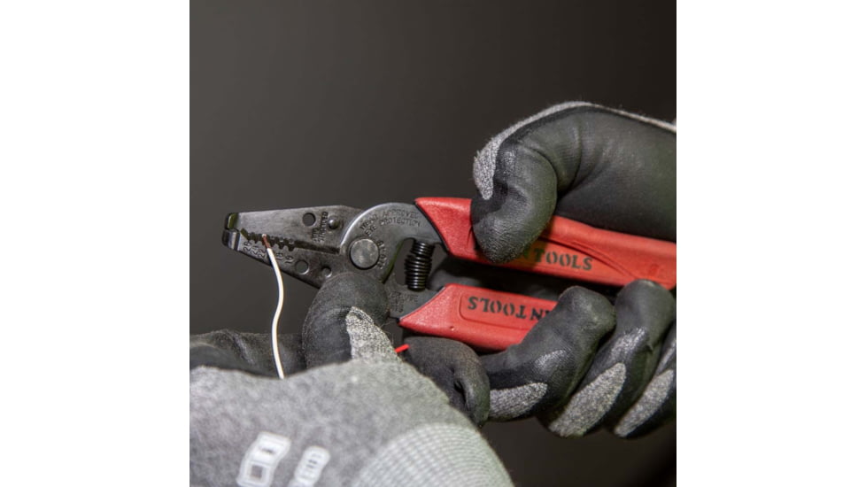 Klein Tools Wire Stripper /Cutter, 16-26 AWG Stranded, Red, 11046