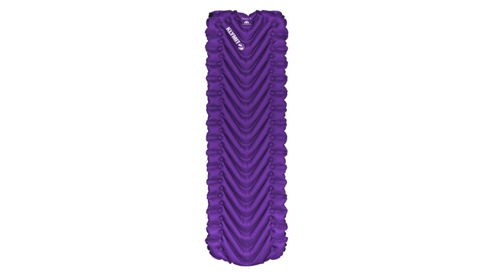 Klymit Static V Sleeping Pad, Single, CampSaver Purple, O6SCPPCSC