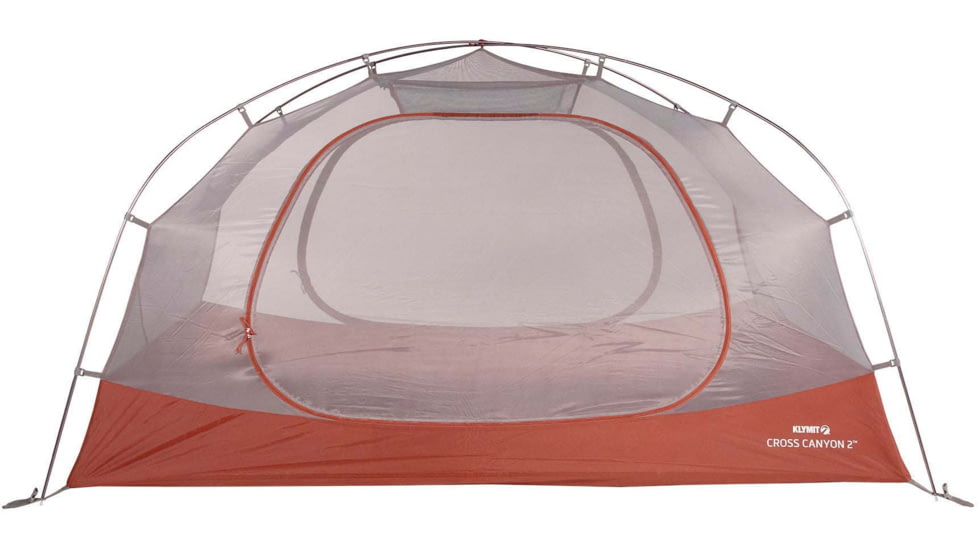Klymit Cross Canyon Tent, 3 Person, Red/Grey, 09C3RD01C