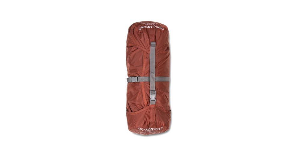 Klymit Cross Canyon Tent - 4 Person, Red/Grey, 09C4RD01D