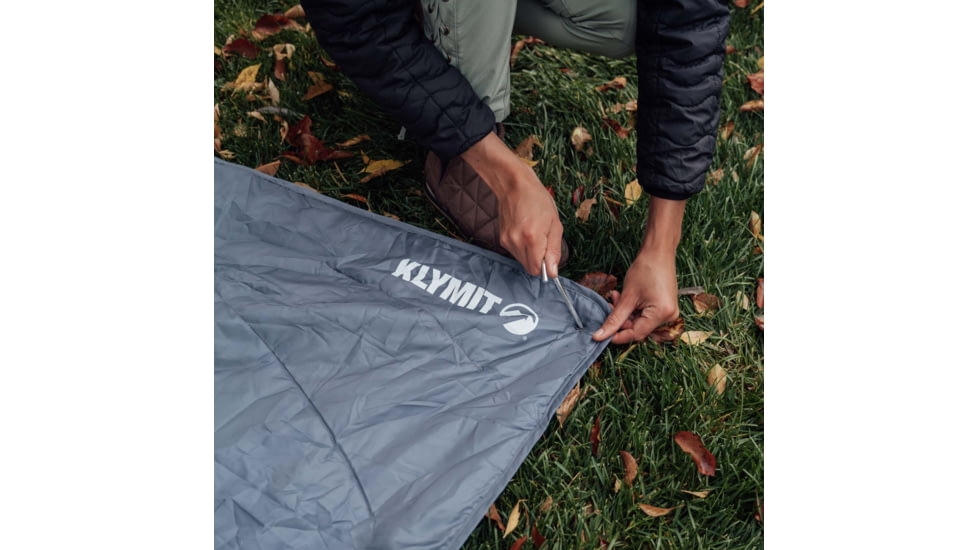 Klymit Horizon Travel Blanket, Grey, 13HTGY01C