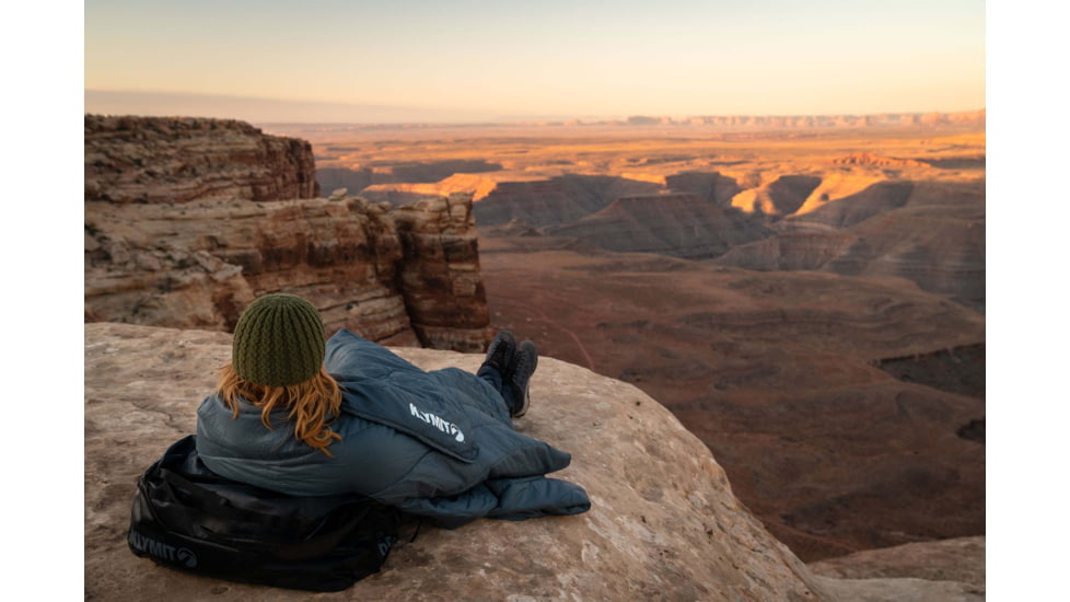 Klymit Horizon Travel Blanket, Grey, 13HTGY01C