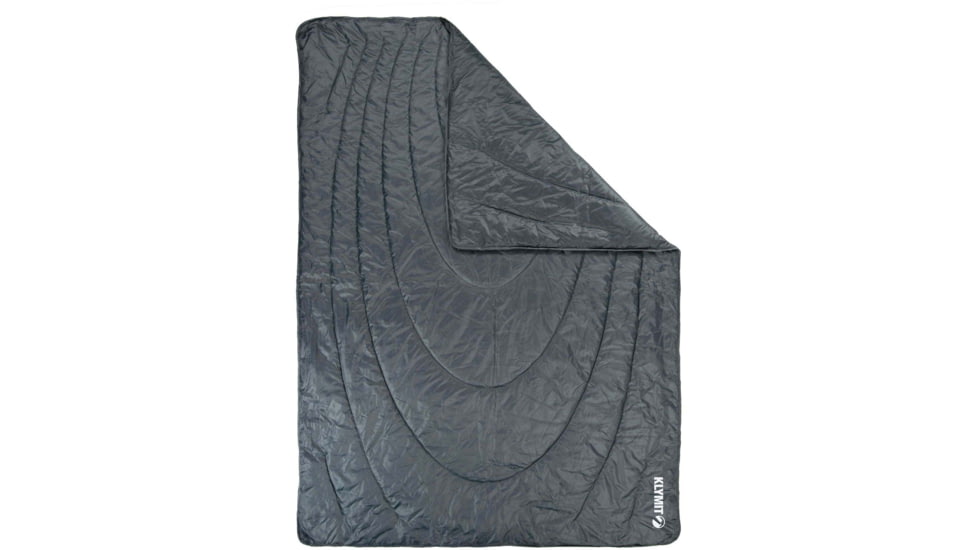 Klymit Horizon Travel Blanket, Grey, Regular, 13HTGY01C