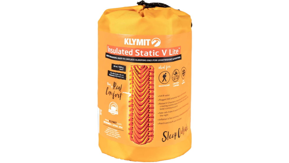 Klymit Insulated Static V Lite Sleeping Pad 1409835