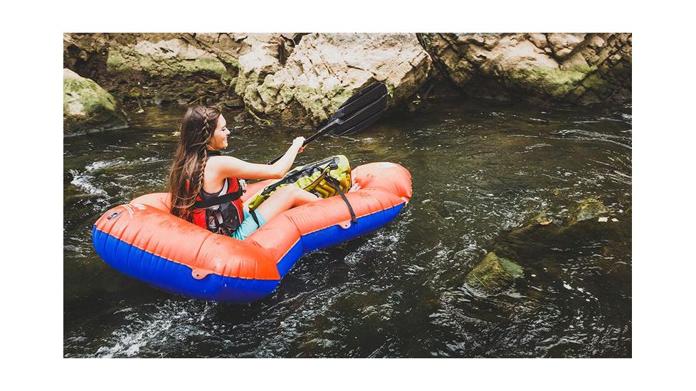 Klymit LiteWater Dinghy LWD Packraf, Orange, Regular, 14LDBL02C