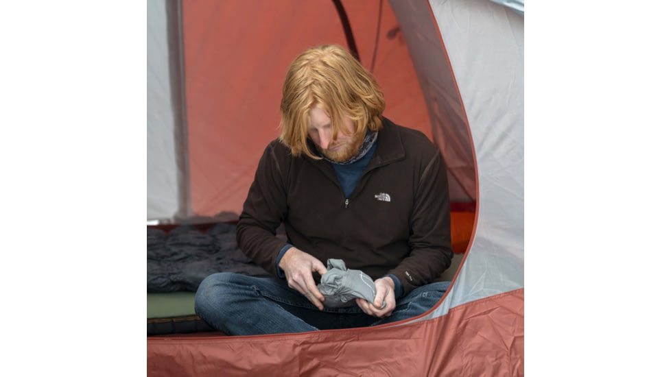 Klymit Nest Warm Weather Sleeping Bag Liner, Grey, Large, 13NWGR01C