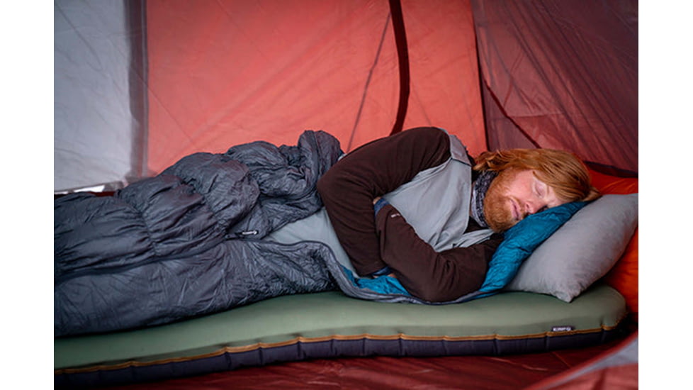 Klymit Nest Warm Weather Sleeping Bag Liner, Grey, Large, 13NWGR01C