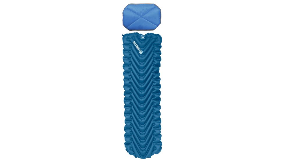 Klymit Static V and Top Down Pillow Combo - Blue