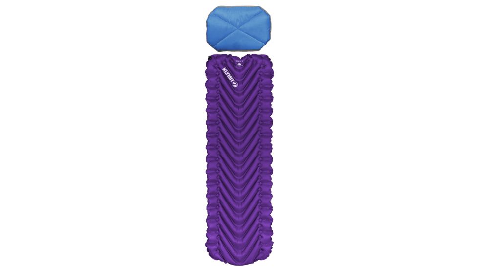 Klymit Static V and Top Down Pillow Combo - Purple