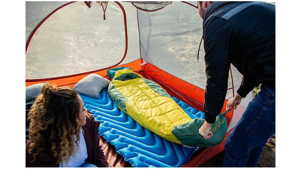 Klymit Wild Aspen Sleeping Bag, 0 Degrees, Yellow, Large, 13WAYL00D