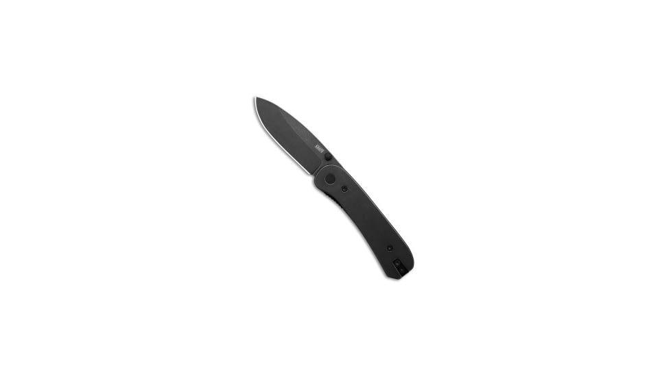 Knafs KNAFS Lander 1 Liner Lock Knife Fast Swap Scales Black SW Steel 2.75" Black SW, Black, D2, adult, BHQ-233576