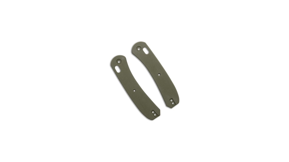 Knafs KNAFS Lander 2 Knife Scales OD-Green G-10, OD Green, adult, BHQ-196473