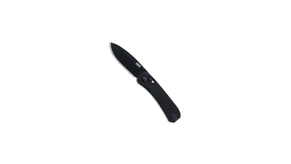 Knafs Knafs Lander 3 Drop Point Clutch Lock Knife Black G-10 2.75" Black, Black, CPM S35VN, adult, BHQ-196555