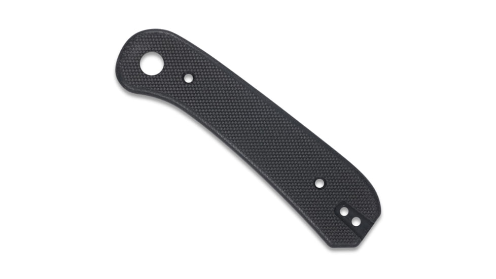 Knafs Lander 1 Flat G10 Knife Scales, Black, KNAFS-00078