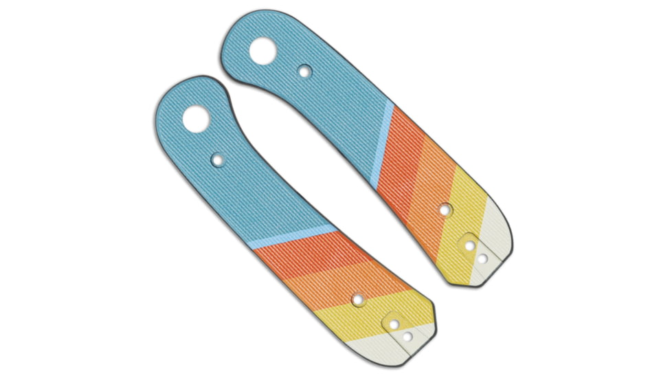 Knafs Lander 1 Knife Scales, Good Vibes, G10, Multi, KNAFS-00223