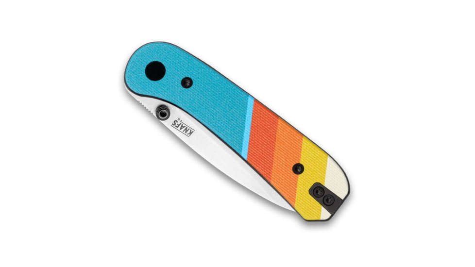 Knafs Lander 1 Knife Scales, Good Vibes, G10, Multi, KNAFS-00223