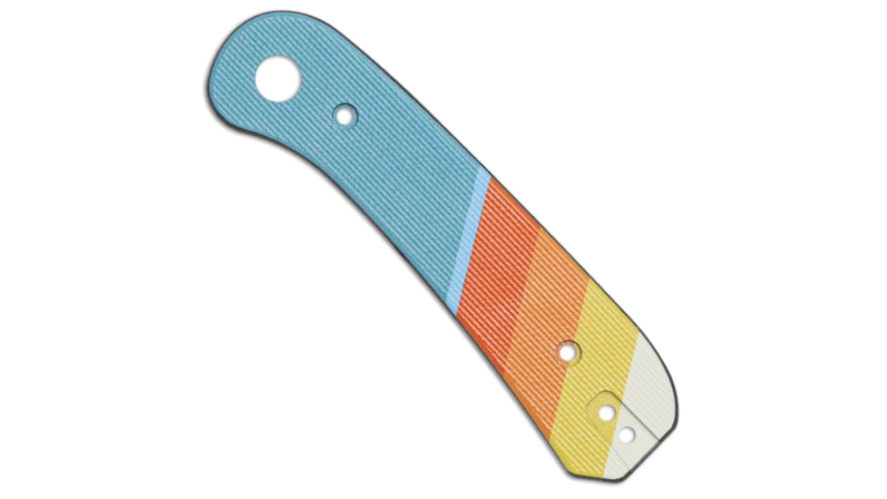 Knafs Lander 1 Knife Scales, Good Vibes, G10, Multi, KNAFS-00223