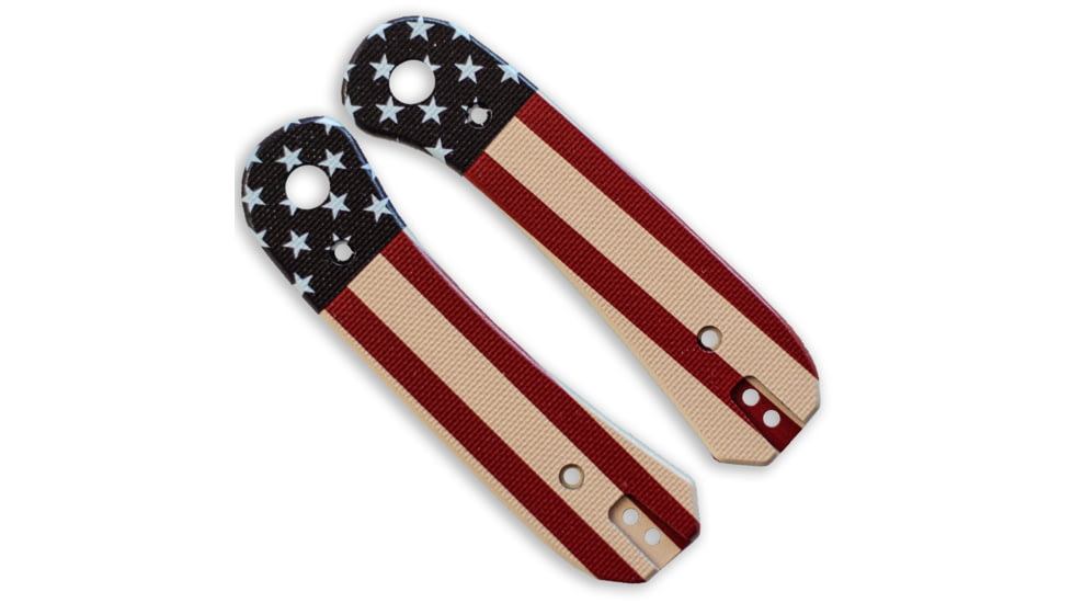 Knafs Lander 1 Knife Scales, Olde Glory, G10, Multi, KNAFS-00091