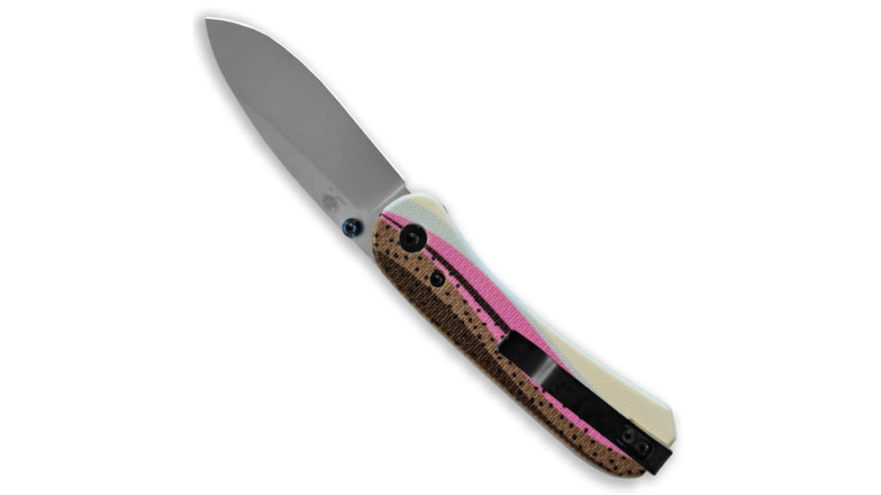 Knafs Lander 1 Knife Scales, Rainbow Trout , G10, Multi, KNAFS-00088