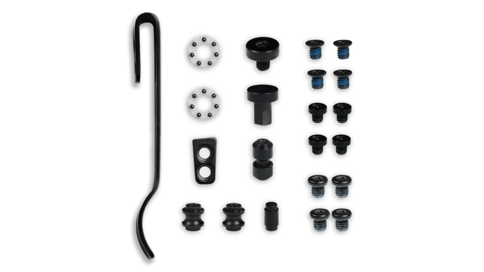 Knafs Lander 1 Pocket Knife Rebuild Kit, Black, KNAFS-00142