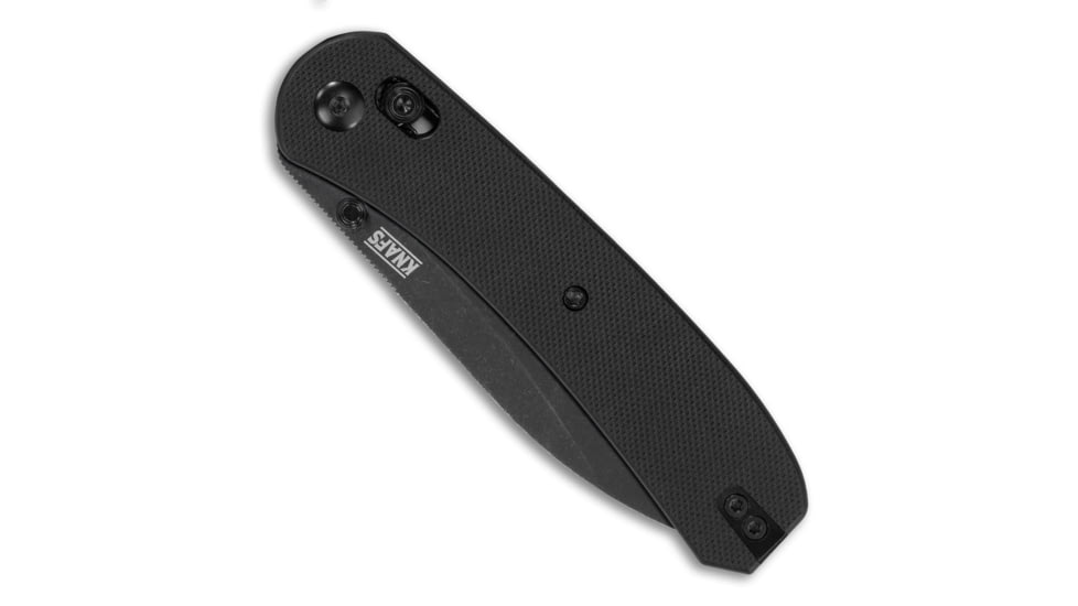 Knafs Lander 2 Pocket 3.25in Folding Knife, G10 Handle, Clutch Lock, S35VN, Drop Point, Black/Black, KNAFS-00180