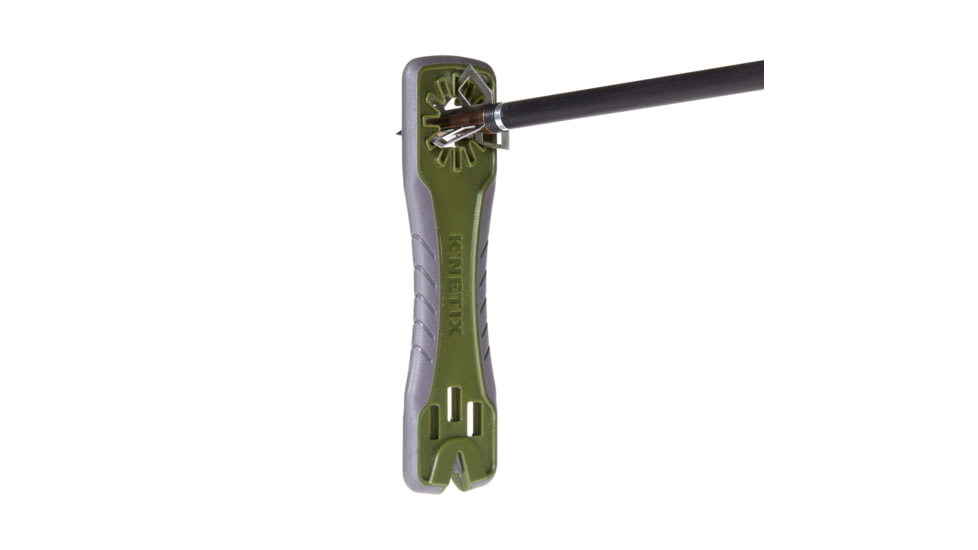 KNetix MV Broadhead Wrench and Sharpener, Gray/Olive, 14710