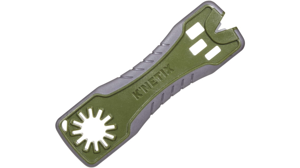 KNetix MV Broadhead Wrench and Sharpener, Gray/Olive, 14710