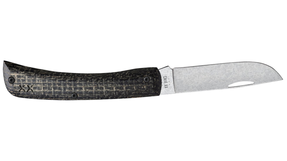 Knife Case Case Knives Crossroads Series Black Burlap Lam Sod Buster Jr