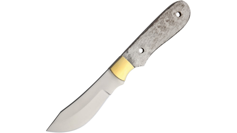 Knifemaking 3.25in Satin SS Skinner Blade, SS Handle, BL093