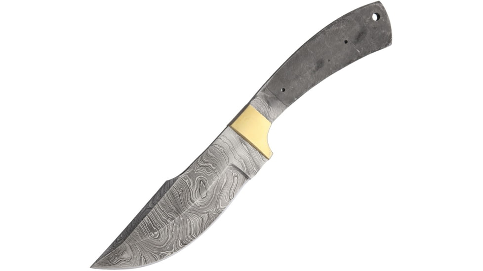 Knifemaking 4.75in Damascus Steel Blade, SS Handle, BL096