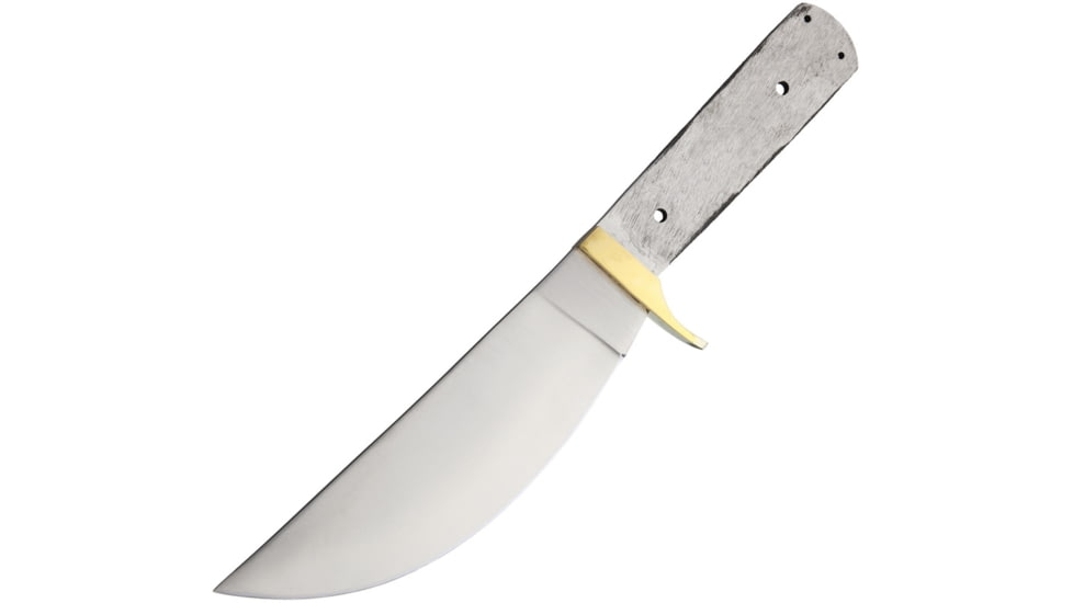 Knifemaking 6in Satin SS Skinner Blade, SS Handle, BL118