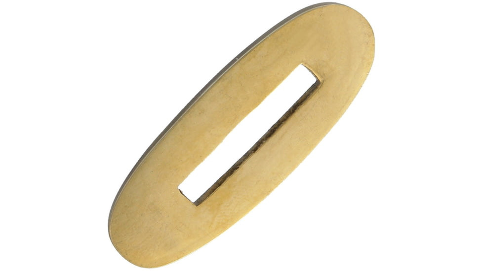 Knifemaking Brass Finger Guard with Brass Construction, 1.88in, Brass, BL7707 GUARD